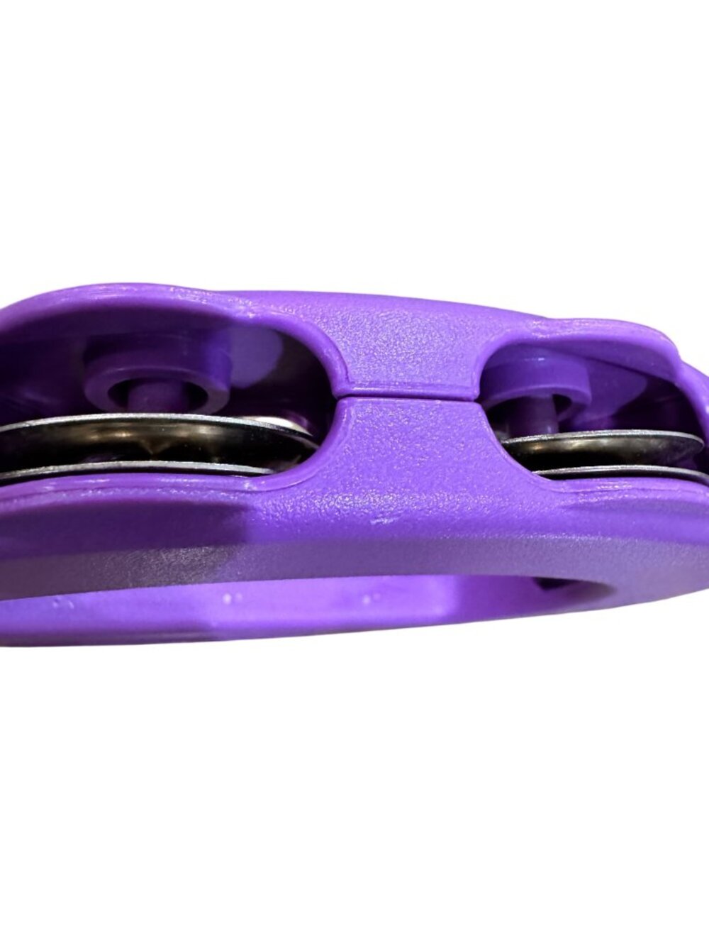 Little Tikes Tambourine Musical Instrument Hand Grip Purple Band Toy Vintage 90s - Picture 5 of 10